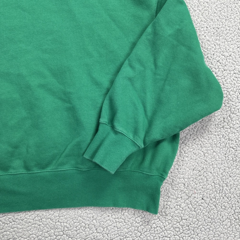Nike Center Swoosh Phoenix Fleece Hoodie Women Medium Green Logo DQ5858-365 - Picture 16 of 16